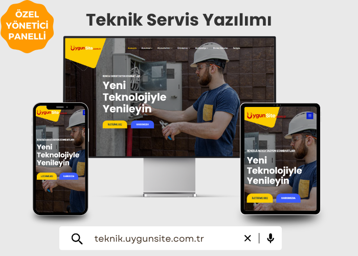 Teknik Servis Web Yazılımı