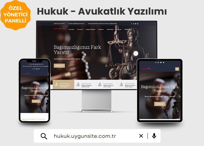 Hukuk - Avukatlık Web Yazılımı
